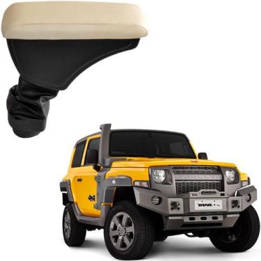 Imagem de Acessórios Carro Apoio De Braço Troller T4 Encosto Descanso Central - 