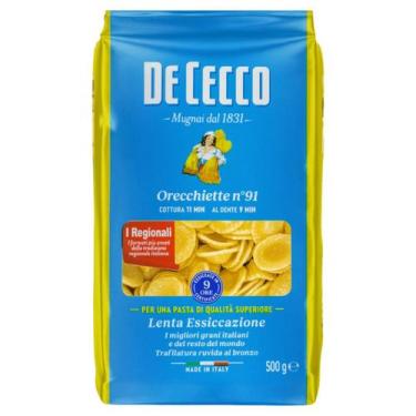 Imagem de Macarrão de Trigo Grano Duro Orecchiette 91 De Cecco 500g