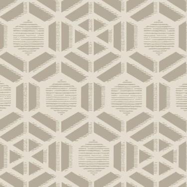 Imagem de Papel de Parede Capri Geométrico Bege 190512602 - 1838