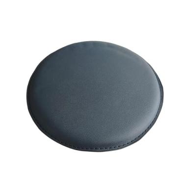 Imagem de YWJLQH Assento de Substituição para Banco de Bar Assento Superior para Banco de Bar Almofada Redonda para Loja de Beleza em Casa, Preto, Tamanho real