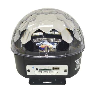 Imagem de Globo Magico 6 Cores De Luz Bluetooth Usb Led Rgb Lk306 - luatek