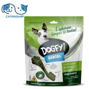 Imagem de Snack Dogfy Dental para Cães Adultos de Porte Mini 45 g