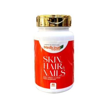 Imagem de Skin Hair Nails Suplemento Alimentar 60 Cáps. Medicinal - MEDICINAL TE