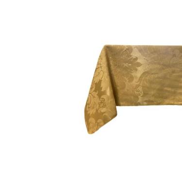 Imagem de Toalha de Mesa Retangular 6 e 8 Lugares Jacquard Medalhão - milleniade