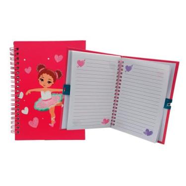 Imagem de Diário C/ Cadeado Infantil Para Meninas Unicórnio Sereia 45 fls - Fwb,