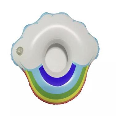 Imagem de Kit 10 Boias Porta Copo Nuvem Verão Piscina Bo33547 - Geral