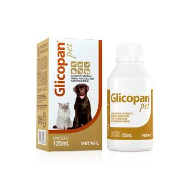 Imagem de Glicopan Pet Suplemento Vitamínico Mineral - Vetnil, 125ml