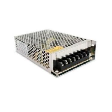 Imagem de Kit 4 Fonte Chaveada 12V 10A 120W Para Cftv Fita Led Som - Hamy