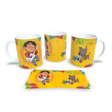 Imagem de Canecas de Porcelana Personalizadas dia dos Mortos - Estampa Sublimada