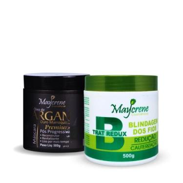 Imagem de Botox Trat Redux Redução de Volume Capilar 500g + Máscara Argan Premiu