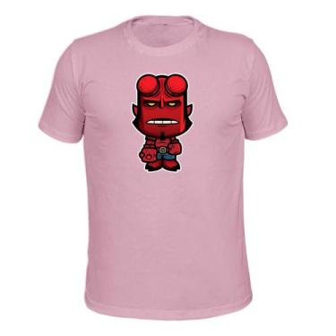 Imagem de Camiseta Plus Size Confortável Malha 30.1 Estampada Bonequinho - Surpr