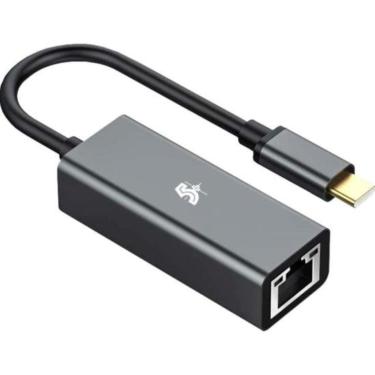 Imagem de Cabo Adaptador Conversor USB C para LAN RJ45 ATC-06 5+
