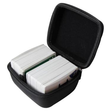 Imagem de Anleo Hard Travel Case for Skip BO + UNO Card Game/Taco Cat Goat Cheese Pizza Card Game.Fits up to 300 Cards.Not Including Cards (Black)