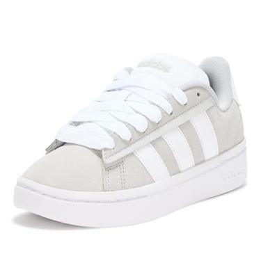 Imagem de adidas Grand Court Alpha 00s Tênis masculino, Cinza/branco/cinza, 12.5