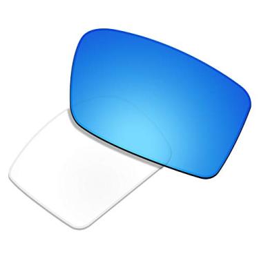 Imagem de Novas lentes de substituição UV400 de espessura de 1,8 mm para óculos de sol Oakley Gascan OO9014 - Opções