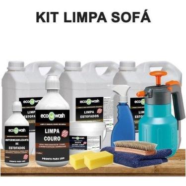 Imagem de Kit Lava A Seco Estofados Sofá Colchão Para Uso Em Extratora - Eco Was