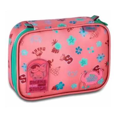 Imagem de Estojo Box Escolar Juvenil Tsum Tsum Stitch - Clio, Rosa