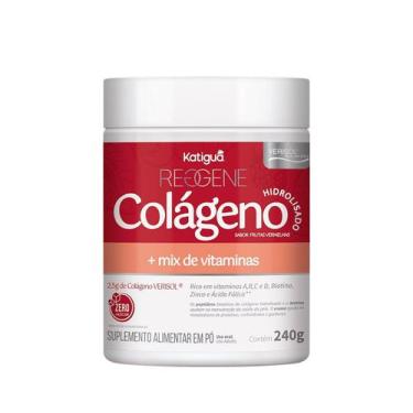 Imagem de Colágeno Hidrolisado Verisol + Mix De Vitaminas Frutas Vermelhas 240g 