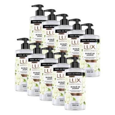 Imagem de Kit 10 Sabonetes Líquido Lux Botanicals Buquê de Jasmim 500ml