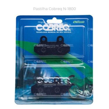Imagem de Pastilha Freio Orgânica Dianteira Cobreq N-1800 CITYCOM 300i