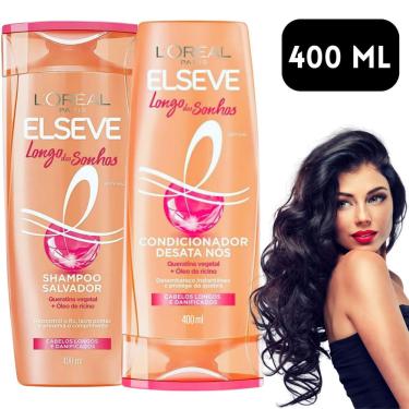 Imagem de Elseve Longos Do Sonhos Shampoo + Condicionador Cachos Creme