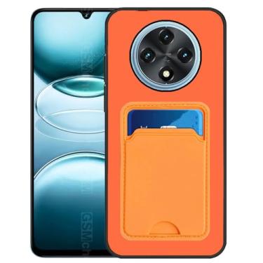 Imagem de Covthch Compatível com UMIDIGI G100 Case, Slim Fit Fina Borracha de Silicone TPU à Prova de Choque Antiqueda Durável Capa Protetora com Slots de Cartão de Crédito Capa Carteira Compatível com UMIDIGI