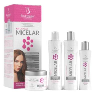 Imagem de Kit Capilar Micelar com 4 peças Bio Instinto (Cabelos Purificados)