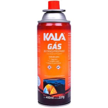 Imagem de Refil De Gás Butano Para Maçarico Lampião 410ml - Kala