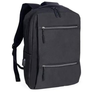 Imagem de  Mochila Executiva para notebook 16.5" resistente com saída usb - BELL