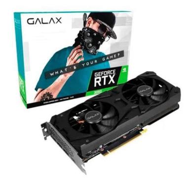 Imagem de Placa De Vídeo Galax Geforce Galax Rtx 3060 12Gb 1 Click O.C