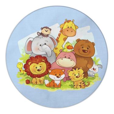 Imagem de Painel Redondo 3D Sublimado Safari Frd-5166