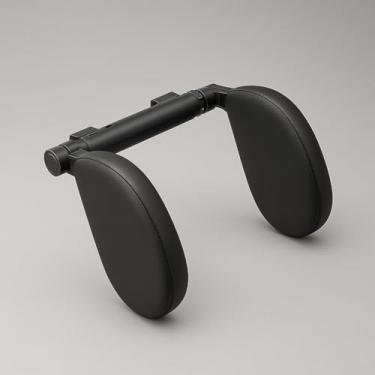 Imagem de Almofada para Encosto de Cabeça para Carro Ergonômica 180° para Cabeça e Pescoço - Conforto para Viagens de Carro (Preto)