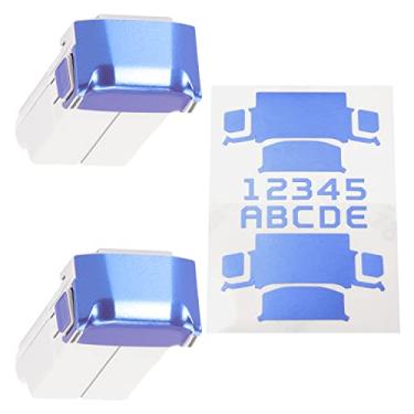 Imagem de WRAPGRADE Adesivos compatíveis com DJI Mini 4 Pro/Mini 3 Series | Duas baterias (azul celeste)