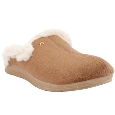 Imagem de Pantufa Pegada 266005-02, Marrom, 38