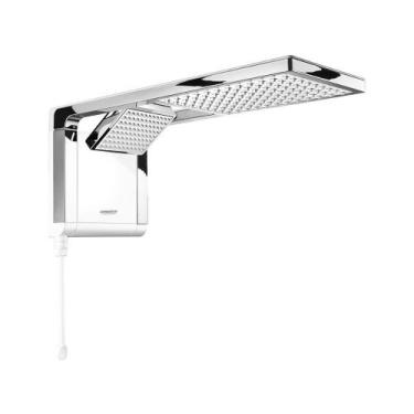 Imagem de Chuveiro Eletrônico Lorenzetti Ultra Aqua Duo - 7800W Branco e Cromado