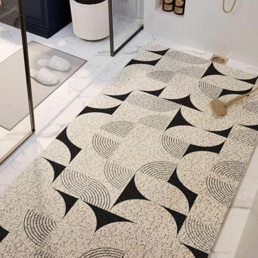 Imagem de Tapete de banho de chuveiro de bucha tapete de banheira não deslizante tapete de banheiro para chuveiro de chuveiro tapete de banheira para banheiros áreas de chuveiro molhado, d, （60x120cm）