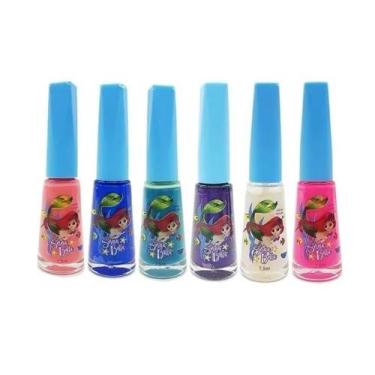 Imagem de Esmalte Sereia Bella Infantil Teen Safira