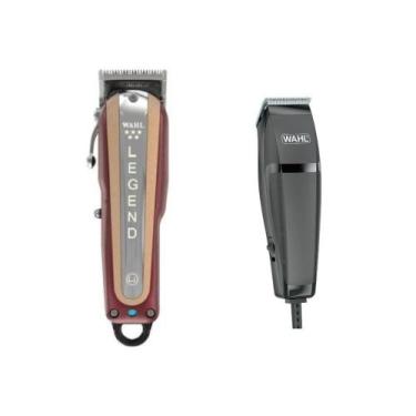 Imagem de Kit Maquina Legend Cordless Wahl + Maquina Easy Cut Wahl 127v