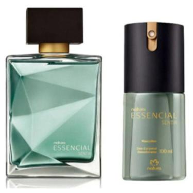 Imagem de Kit Essencial Sentir Masculino (Perfume 100ml + Deo Corporal 100ml) Na