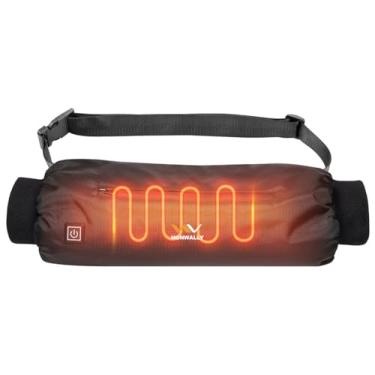 Imagem de Honwally Bolsa Aquecedora Elétrica Para Mãos, Luvas Com Áreas De Aquecimento Dupla Face - Protetor Usb Portátil Homens E Mulheres Ideal Futebol, Caça, Pesca, Camping, Golfe, Carregador Não Incluído