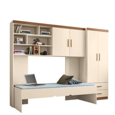 Imagem de Dormitório Modulado Infantil Chiara Carvalho OffWhite Pheonix Baby - p