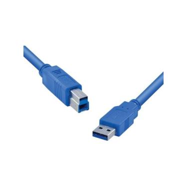 Imagem de Cabo Usb Para Impressora 3.0 Usb A X Usb B 2m - U3ambm-2 - VINIK