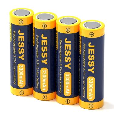 Imagem de Bateria recarregável JESSY 18650 3.7V 3300mAh para lanternas