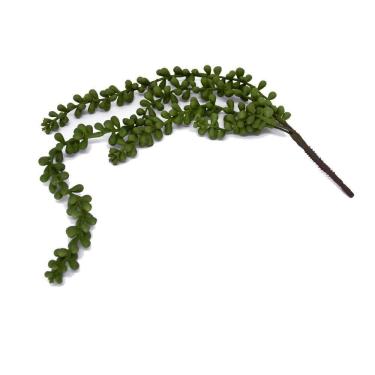 Imagem de Folhagem Artificial Sedum Pendente Para Jardim X4 Verde 48 Cm F04 - D`rossi