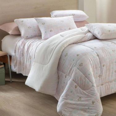 Imagem de Edredom Malha Sofee Fio Penteado 100% Algodão Solteiro - Kacyumara - Meg