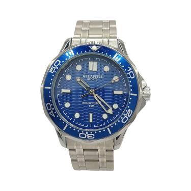 Imagem de Relógio Atlantis Social Catraca Resistente a Água 5atm