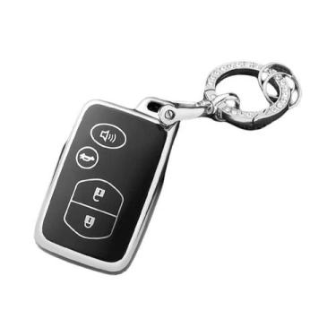 Imagem de Toyota RAV4 Highlander Camry Avalon Prius Capa De Chave Silicone TPU F