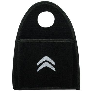 Imagem de Lixeira Lixinho Automotiva Carro Carpete Logo Bordado para Câmbio Preta