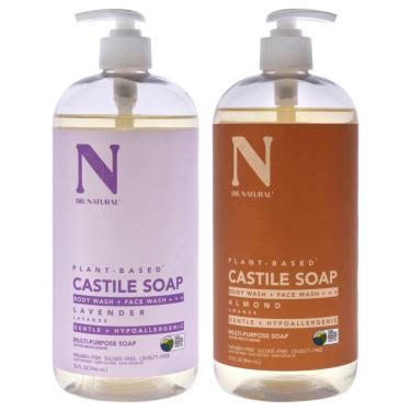 Imagem de Kit de sabonete líquido Dr. Natural Castile, kit de 2 peças