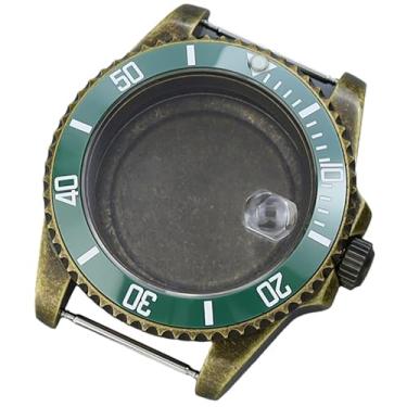 Imagem de FEIYASHI NH35 Caixa de relógio bronze 40 mm modificação de aço inoxidável para movimento Nh34 Nh36 Nh38 peças de relógio Sub GMT, NH35 NH34/36/38 movimento + tampa inferior sólida 7, Caixa de relógio